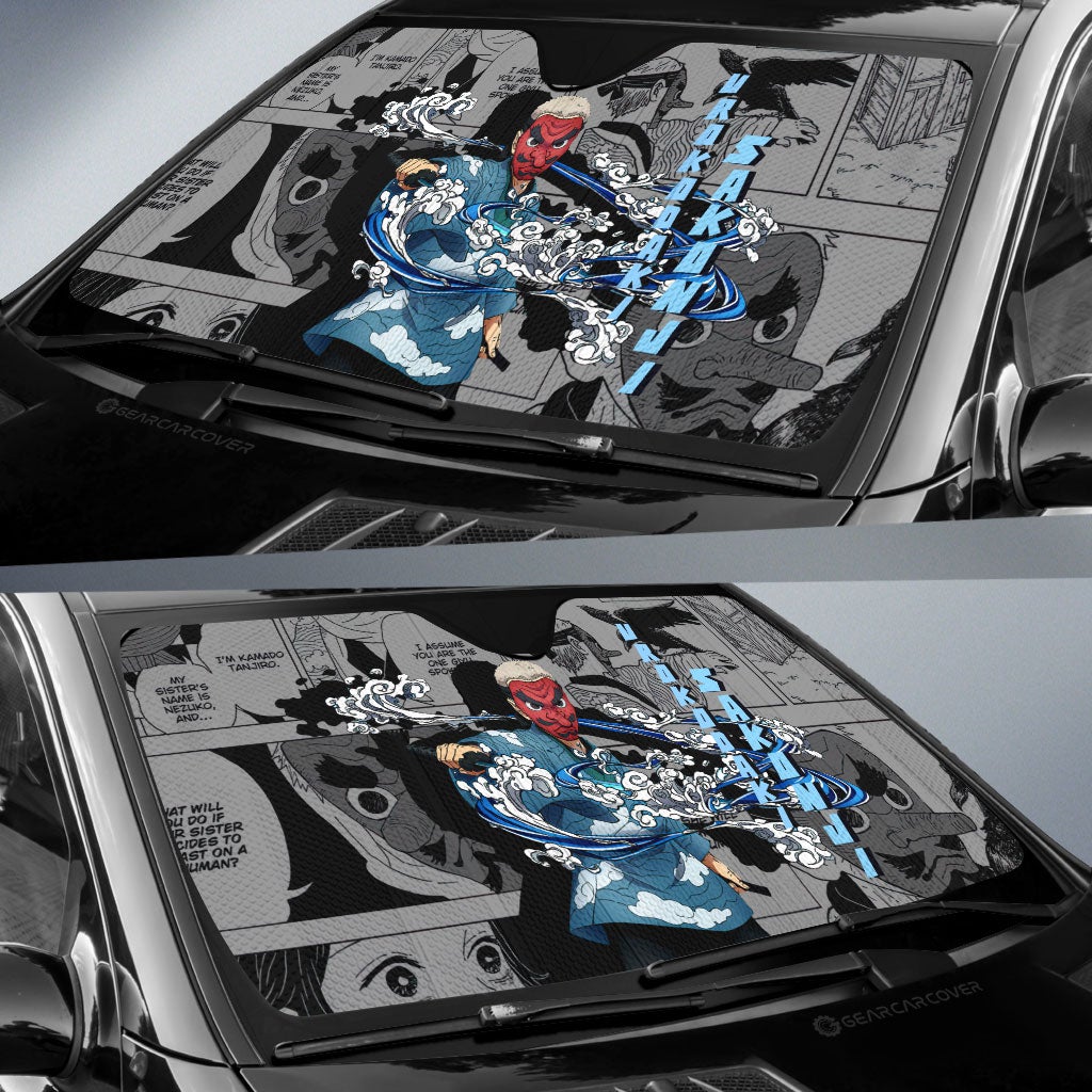 Sakonji Urokodaki Car Sunshade Custom Mix Mangas