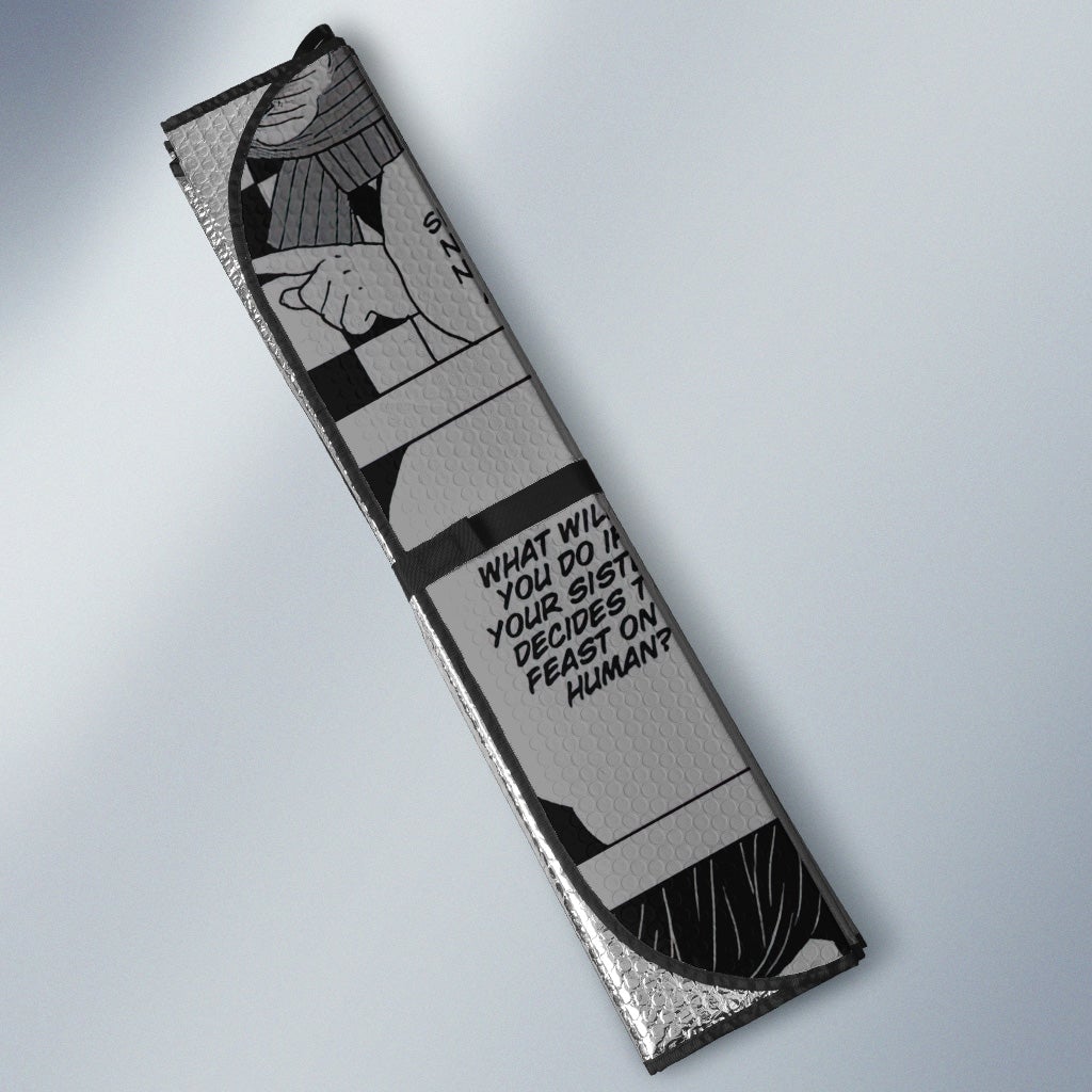 Sakonji Urokodaki Car Sunshade Custom Mix Mangas