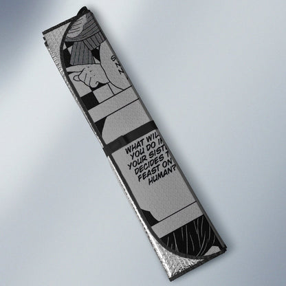 Sakonji Urokodaki Car Sunshade Custom Mix Mangas