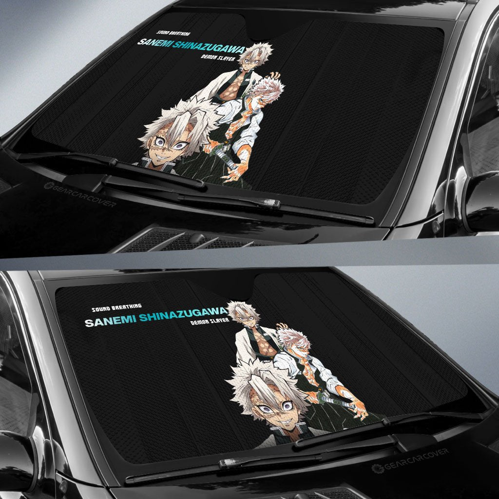 Sanemi Shinazugawa Car Sunshade Custom