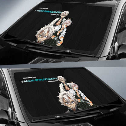 Sanemi Shinazugawa Car Sunshade Custom