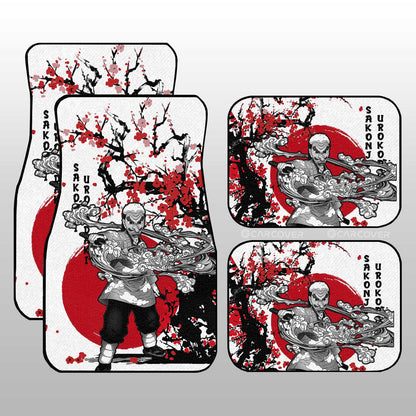 Demon Slayer Car Mats Sankoji Car Floor Mats Japan Style Car Floor Mats