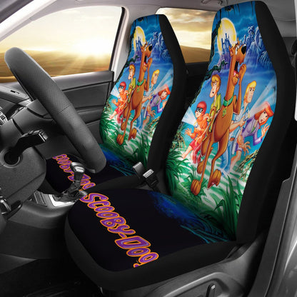 Scooby Doo Car Seat Covers Scooby Doo Team In Island Seat Covers Colorful