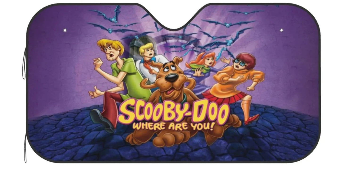 Scooby Doo Car Sun Shade Scooby Doo Where Are You Winshield Sun Shade Purple