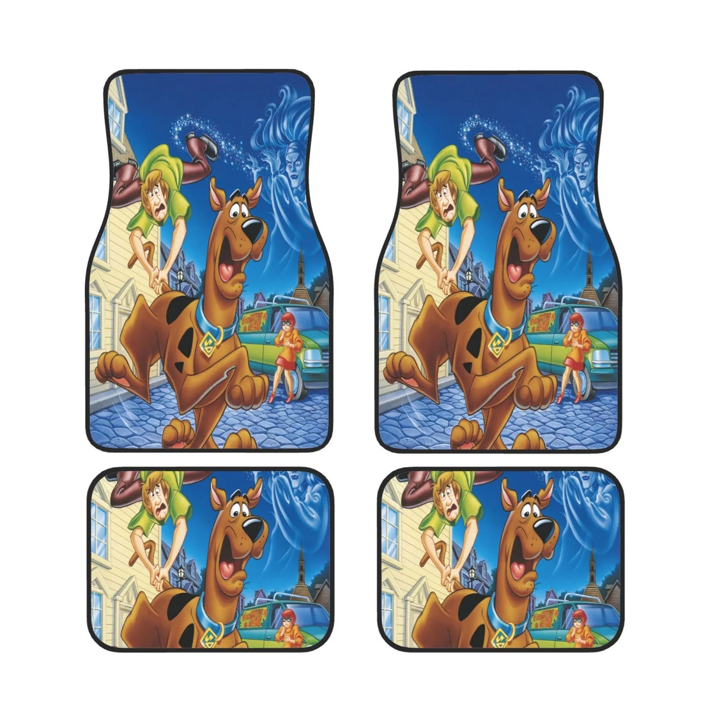 Scooby Doo Car Mats Scooby Doo On A Walk With Shaggy Graphic Car Floor Mats Colorful