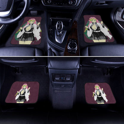 Demon Slayer Car Mats Sexy Girl Kanroji Mitsuri Car Floor Mats Demon Slayer Car Floor Mats