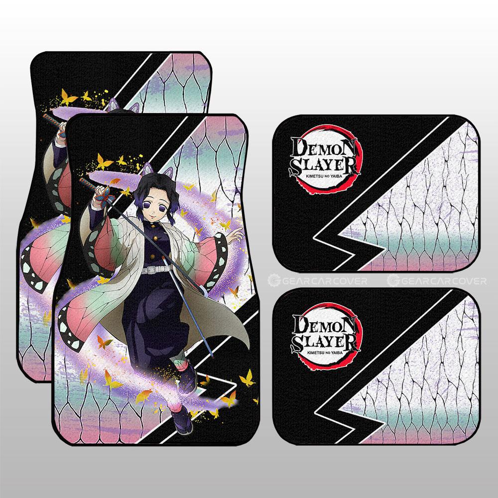 Demon Slayer Car Mats Shinobu Car Floor Mats Demon Slayer Car Floor Mats