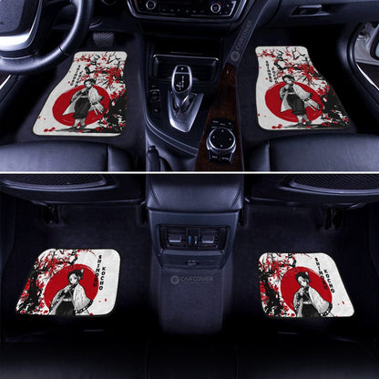 Demon Slayer Car Mats Shinobu Car Floor Mats Japan Style Car Floor Mats