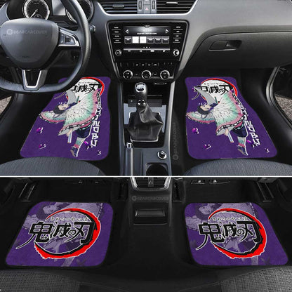 Demon Slayer Car Mats Shinobu Kochou Car Floor Mats Demon Slayer Car Floor Mats