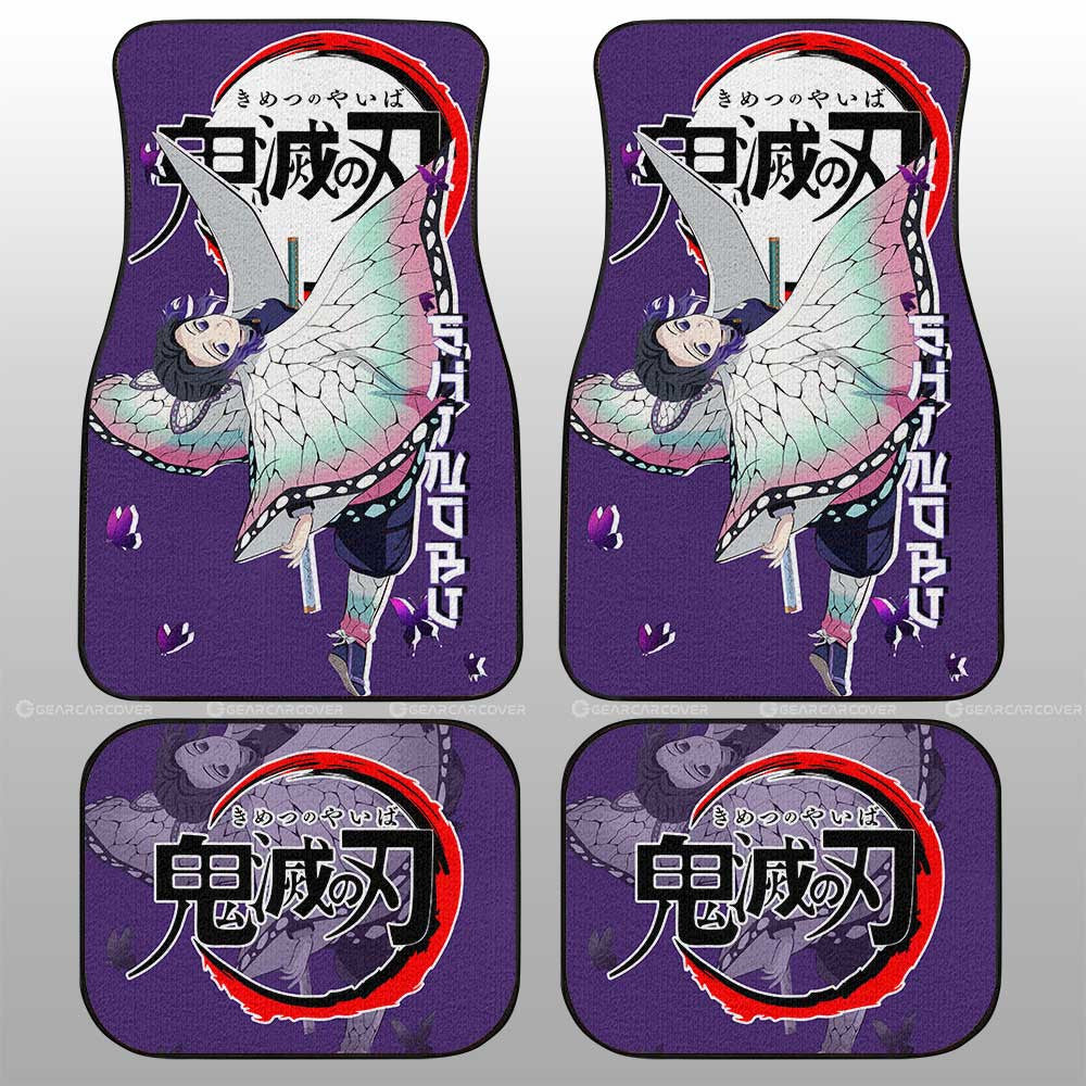 Demon Slayer Car Mats Shinobu Kochou Car Floor Mats Demon Slayer Car Floor Mats