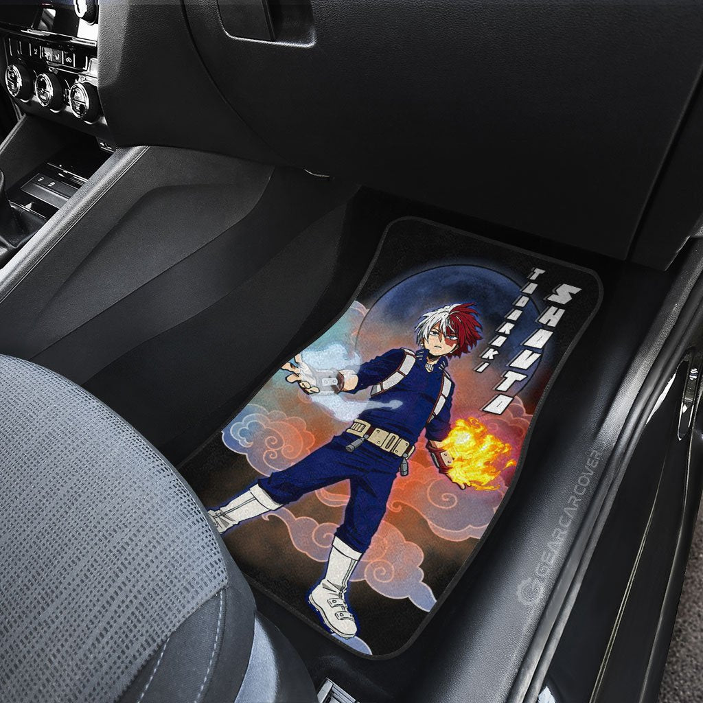 My Hero Academia Car Mats Shoto Todoroki Car Floor Mats