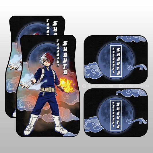 My Hero Academia Car Mats Shoto Todoroki Car Floor Mats