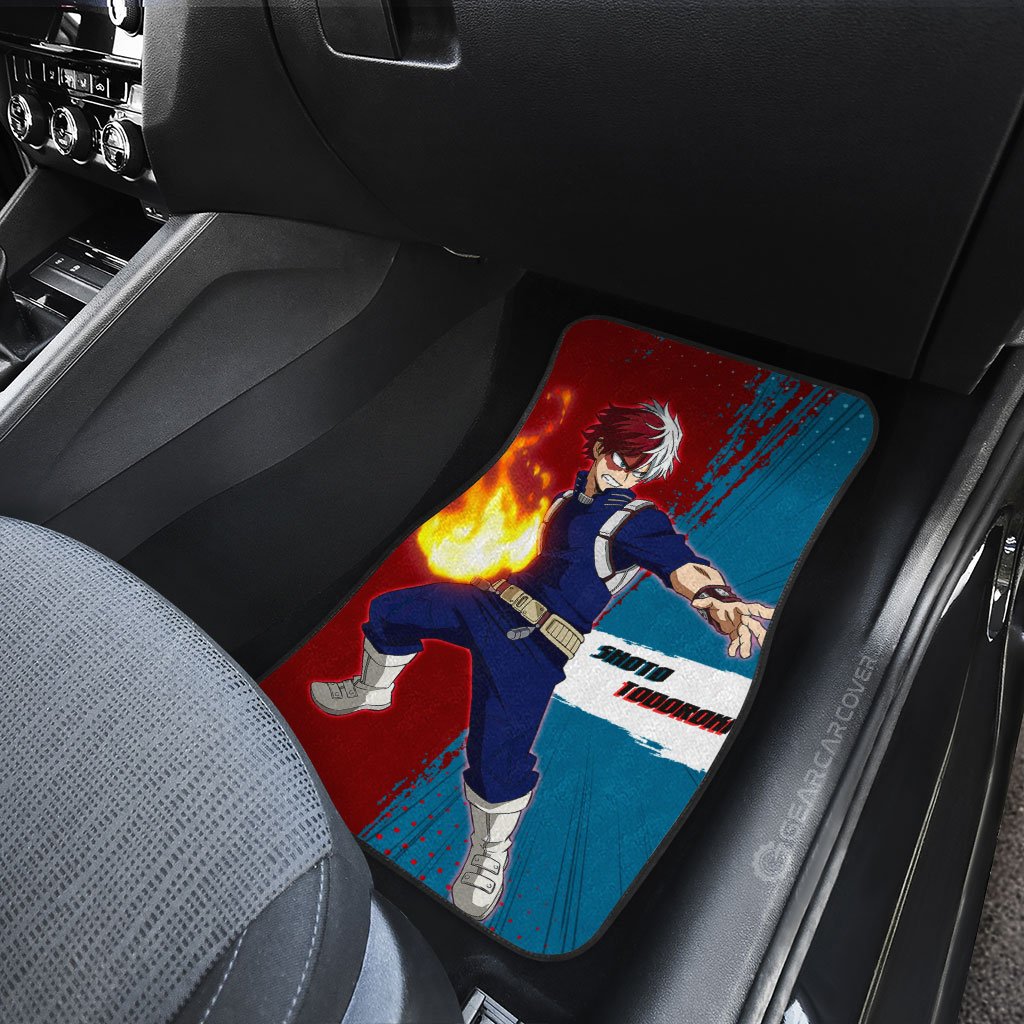 My Hero Academia Car Mats Shoto Todoroki Car Floor Mats