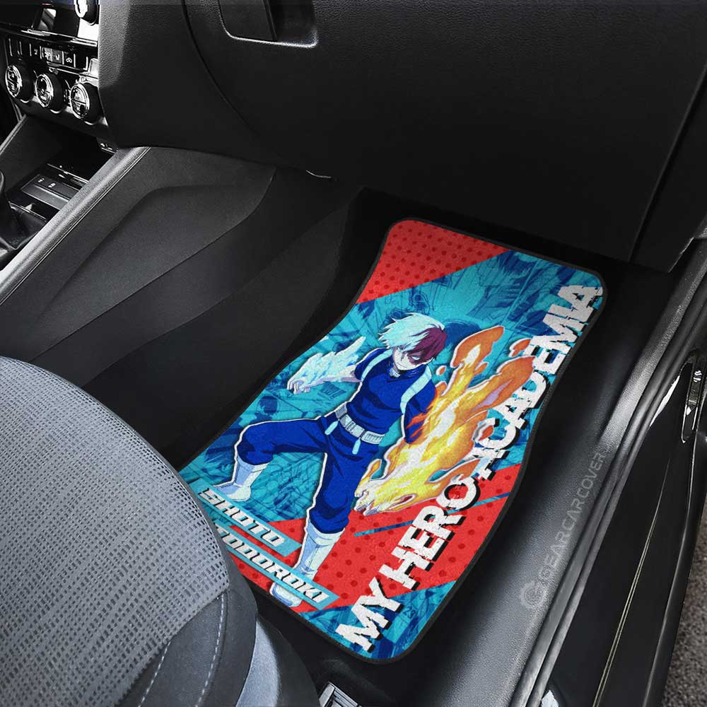 My Hero Academia Car Mats Shoto Todoroki Car Floor Mats