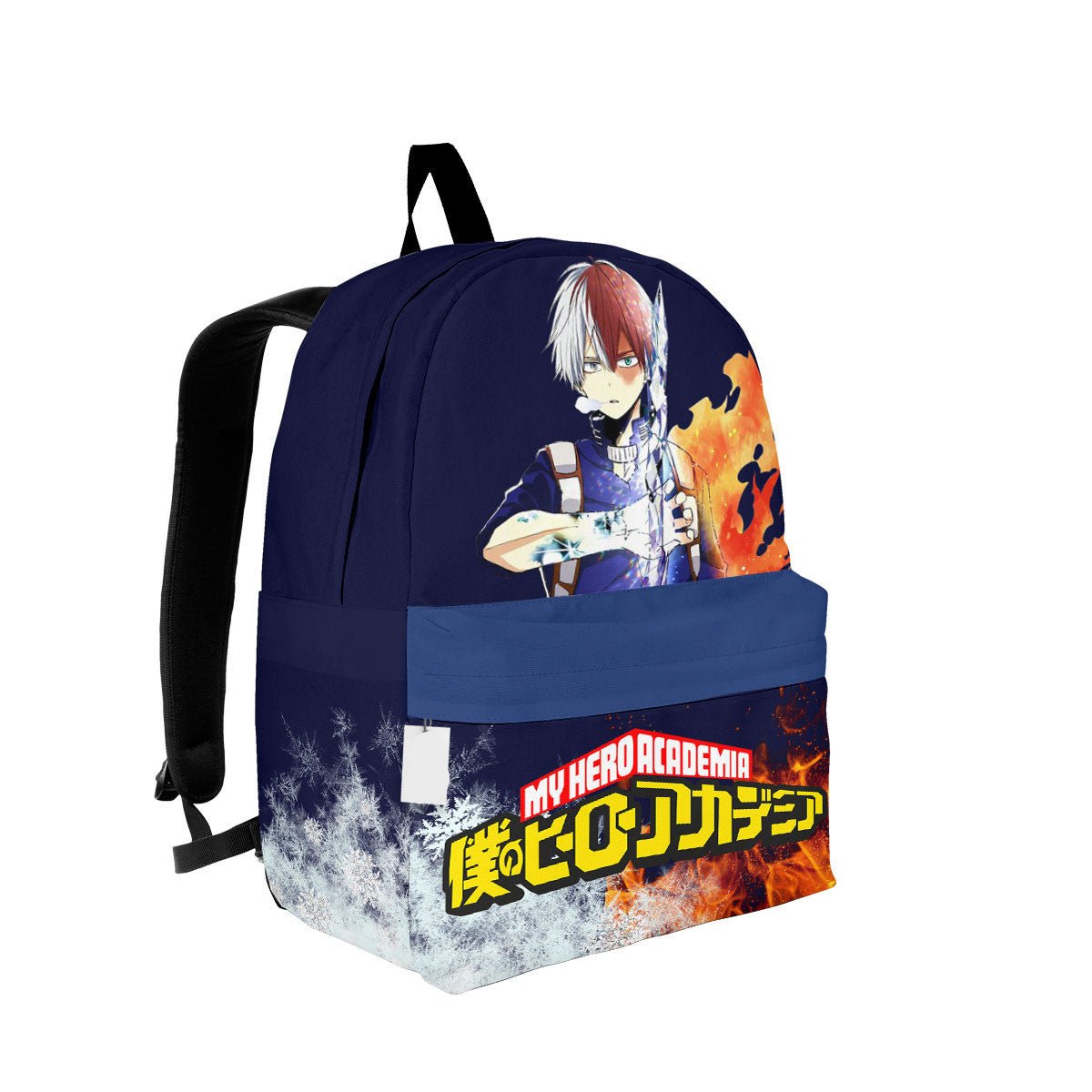 My Hero Academia Backpack Shoto Todoroki Hero Character Graphic Backpacks Blue