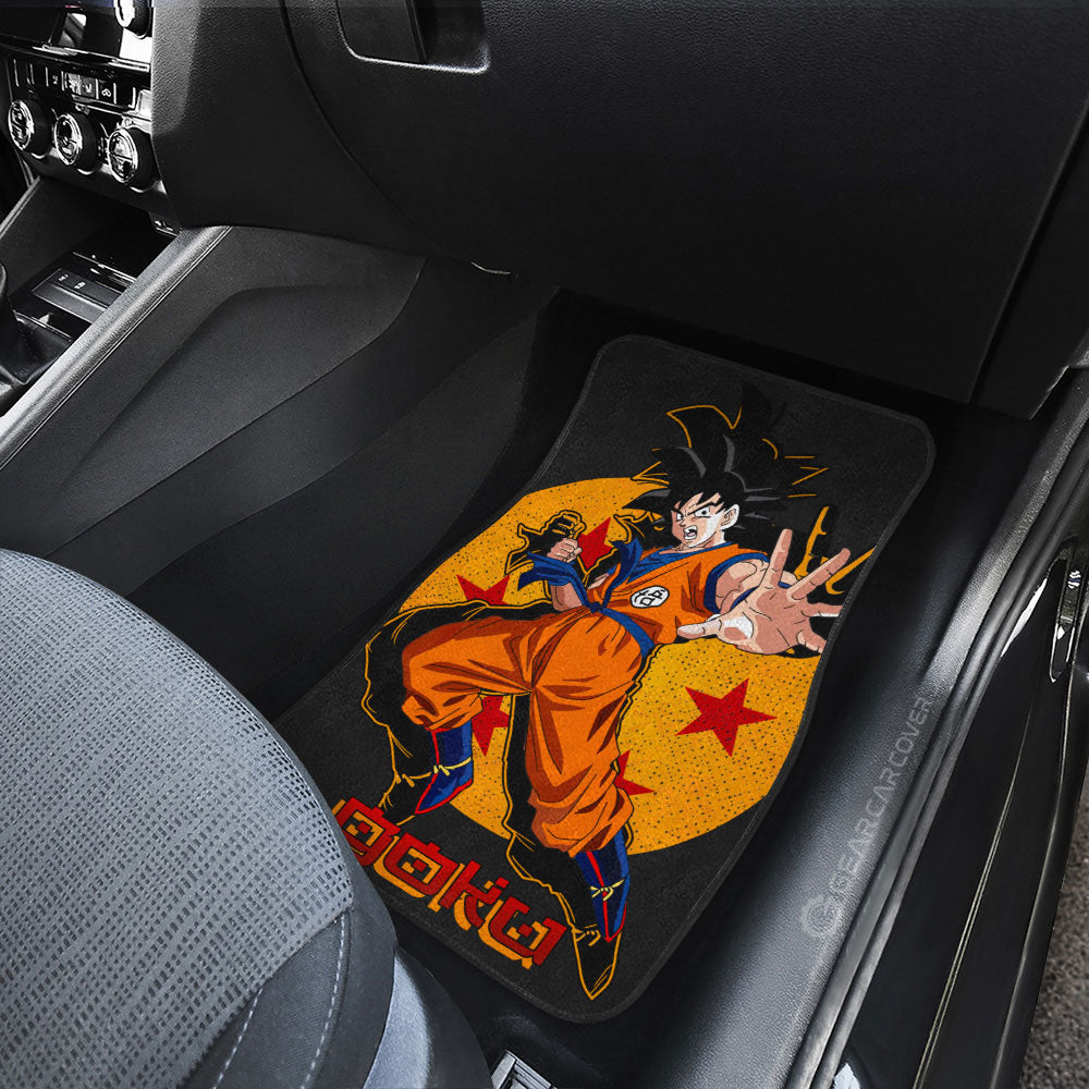 Dragon Ball Car Mats Son Goku Car Floor Mats Dragon Ball Anime Car Floor Mats