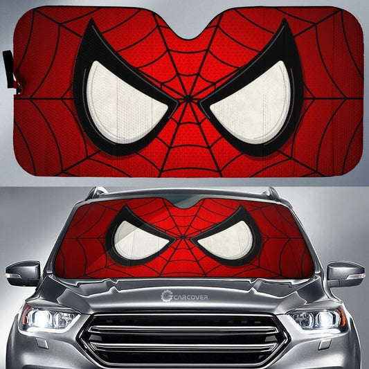 Spider Eyes Car Sunshade Custom Spider Car Accessories