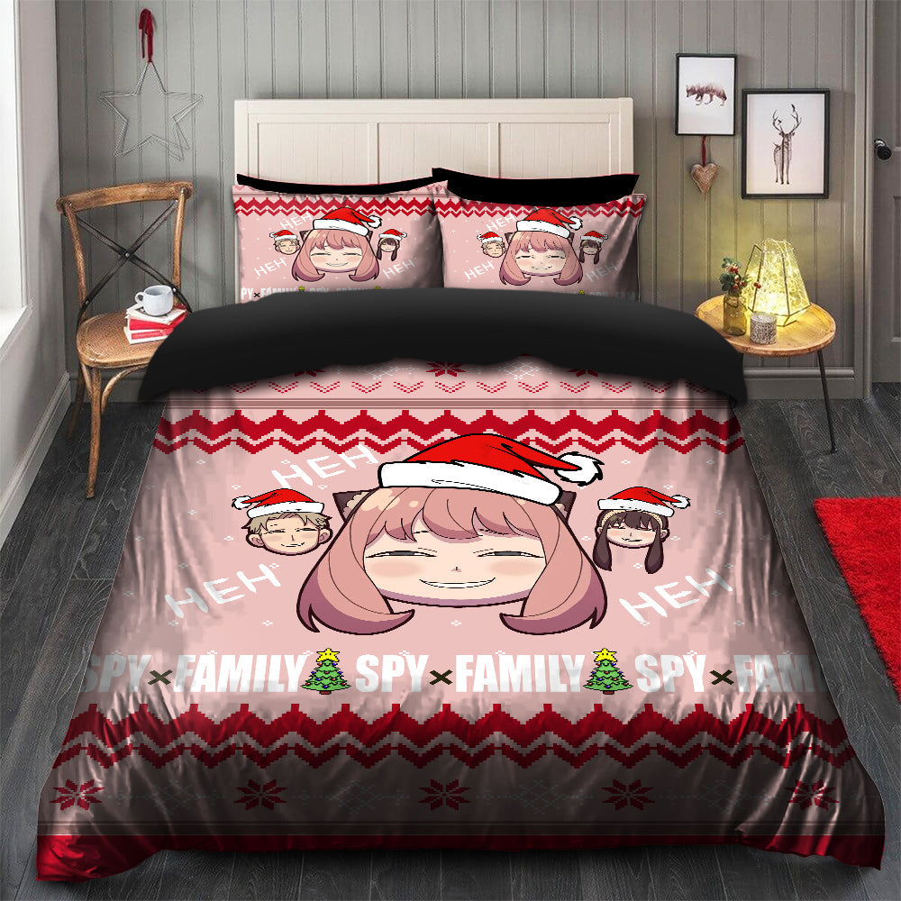 Spy x Family Anya Funny Christmas Bedding Set