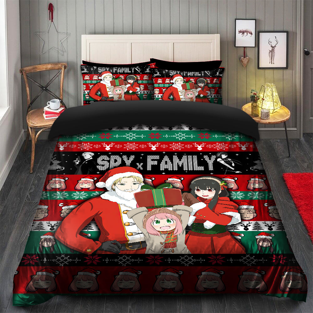 Spy x Family Christmas Bedding Set