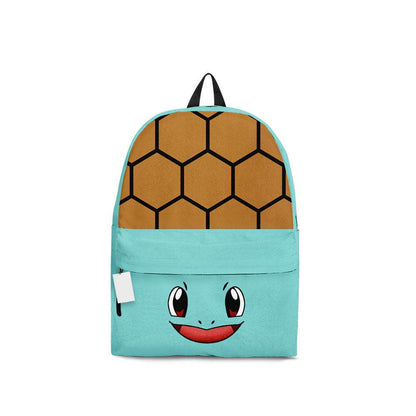 PKM Backpack Squirtle PKM Face Body Costume Backpacks Blue