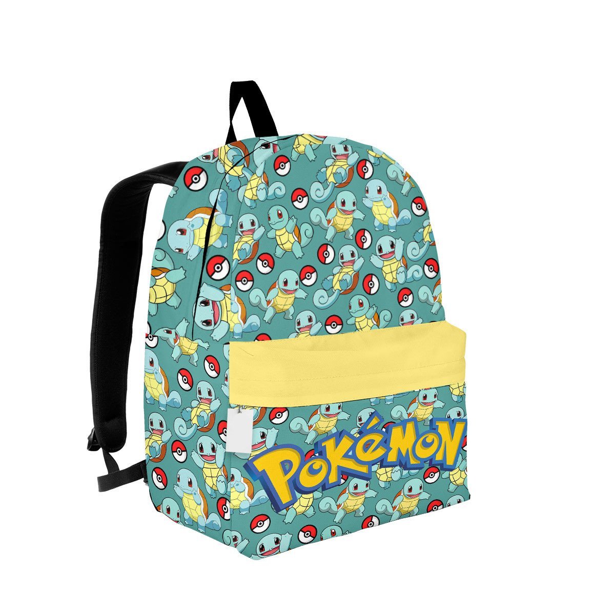 PKM Backpack Squirtle PKM Pokeball Pattern Backpacks Green