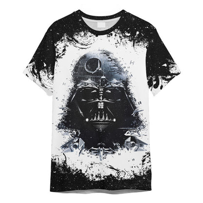 Stwa Darth Vader Black & White - 3D T-shirt