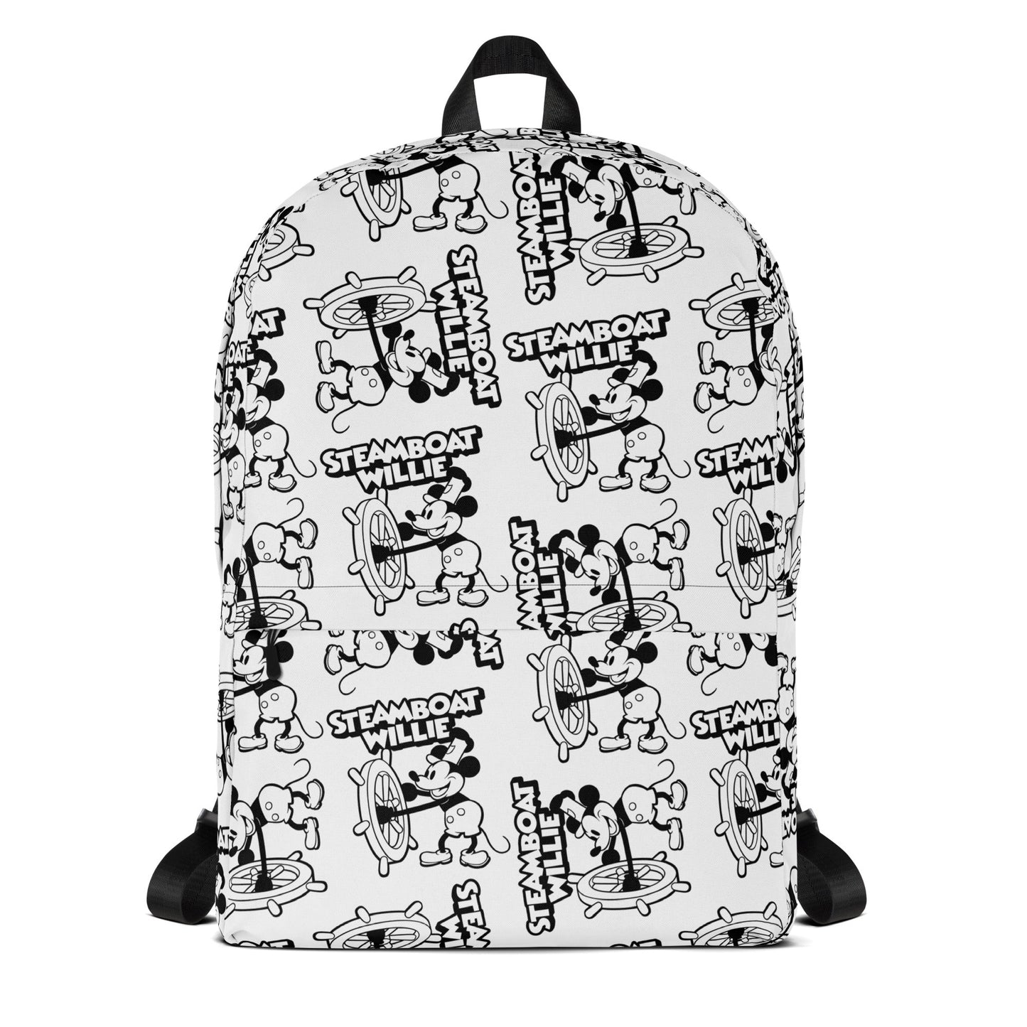 MM Backpack DN Steamboat Willie MM Pattern Backpacks White