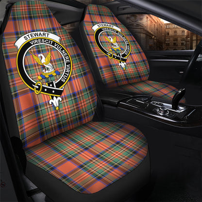 Veteran Car Seat Covers Stewart Royal Ancient Pattern Seat Covers Red Green