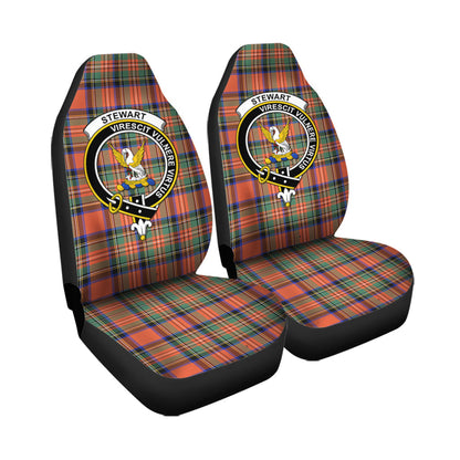 Veteran Car Seat Covers Stewart Royal Ancient Pattern Seat Covers Red Green