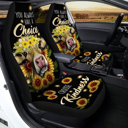 Cow Car Seat Covers You Always Have A Choice Seat Covers Black Yellow