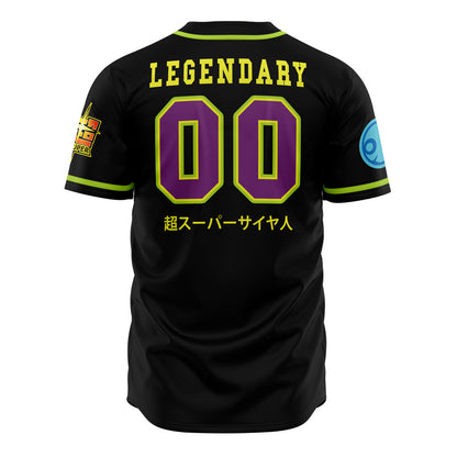 Dragon Ball Baseball Jersey Super Broly Dragon Ball Jersey Shirt Green Black Unisex Adult New Release