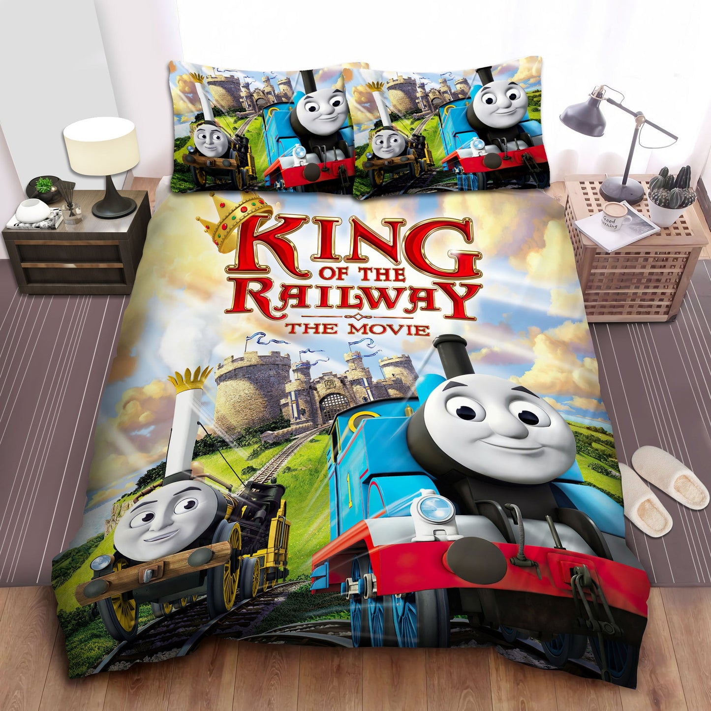 Thomas Train Bedding Set Thomas Train King Of The Railway Duvet Covers Colorful Unique Gift