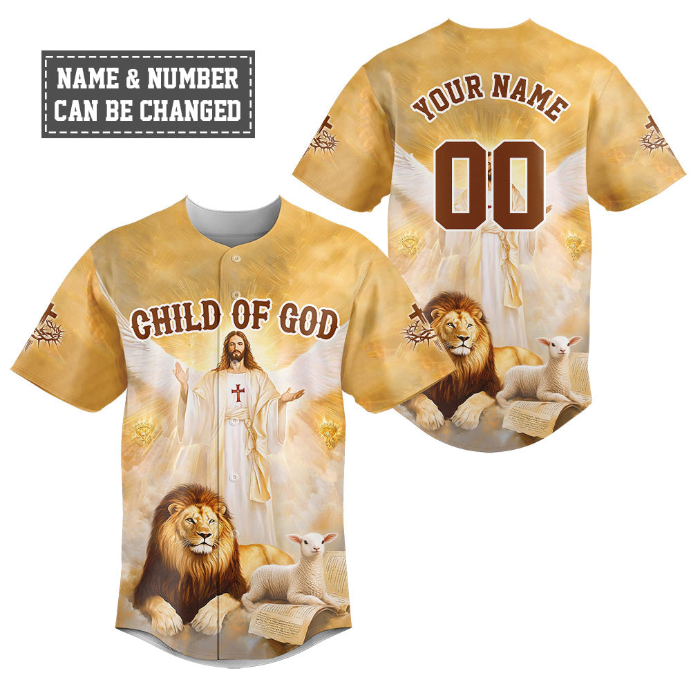 Jesus Child Of God Baseball Jersey Bundle
