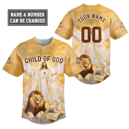 Jesus Child Of God Baseball Jersey Bundle