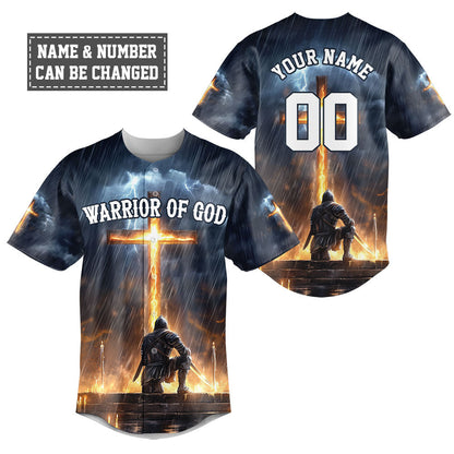 Jesus Warrior Of God Baseball Jersey Bundle