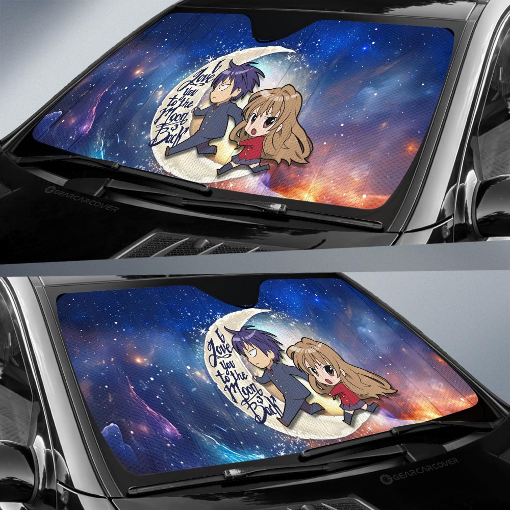 Taiga And Ryuuji Car Sunshade Custom Car Accessories