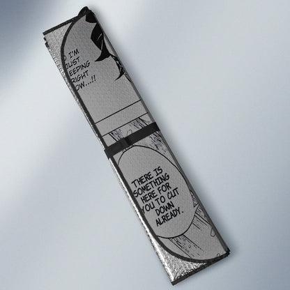 Tanjiro And Inosuke Car Sunshade Custom Mix Mangas