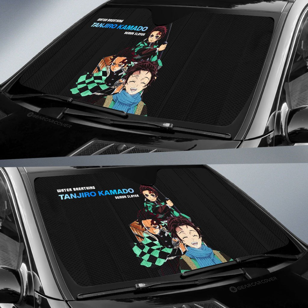 Tanjiro Kamado Car Sunshade Custom