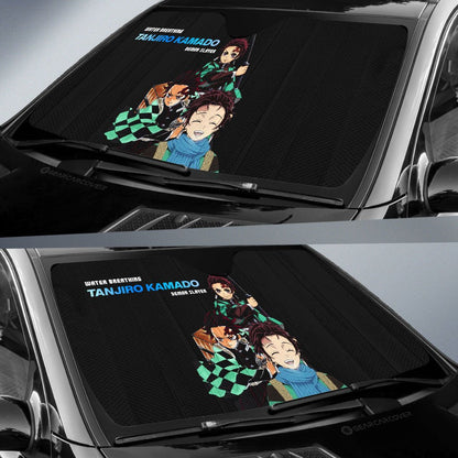 Tanjiro Kamado Car Sunshade Custom