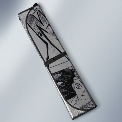 Tanjiro Kamado Car Sunshade Custom Mix Mangas