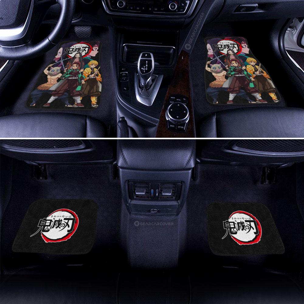 Demon Slayer Car Mats Team Car Floor Mats Demon Slayer Car Floor Mats