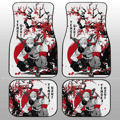 Demon Slayer Car Mats Tengen Car Floor Mats Japan Style Car Floor Mats