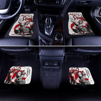 Demon Slayer Car Mats Tengen Car Floor Mats Japan Style Car Floor Mats