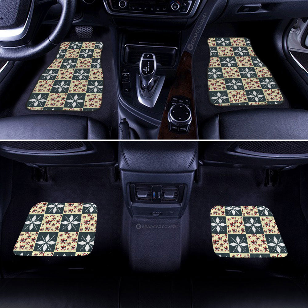 Demon Slayer Car Mats Tengen Uzui Car Floor Mats Demon Slayer Car Floor Mats