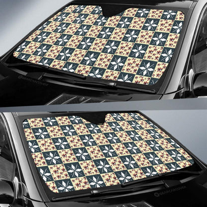 Tengen Uzui Car Sunshade Custom Anime Car Accessories