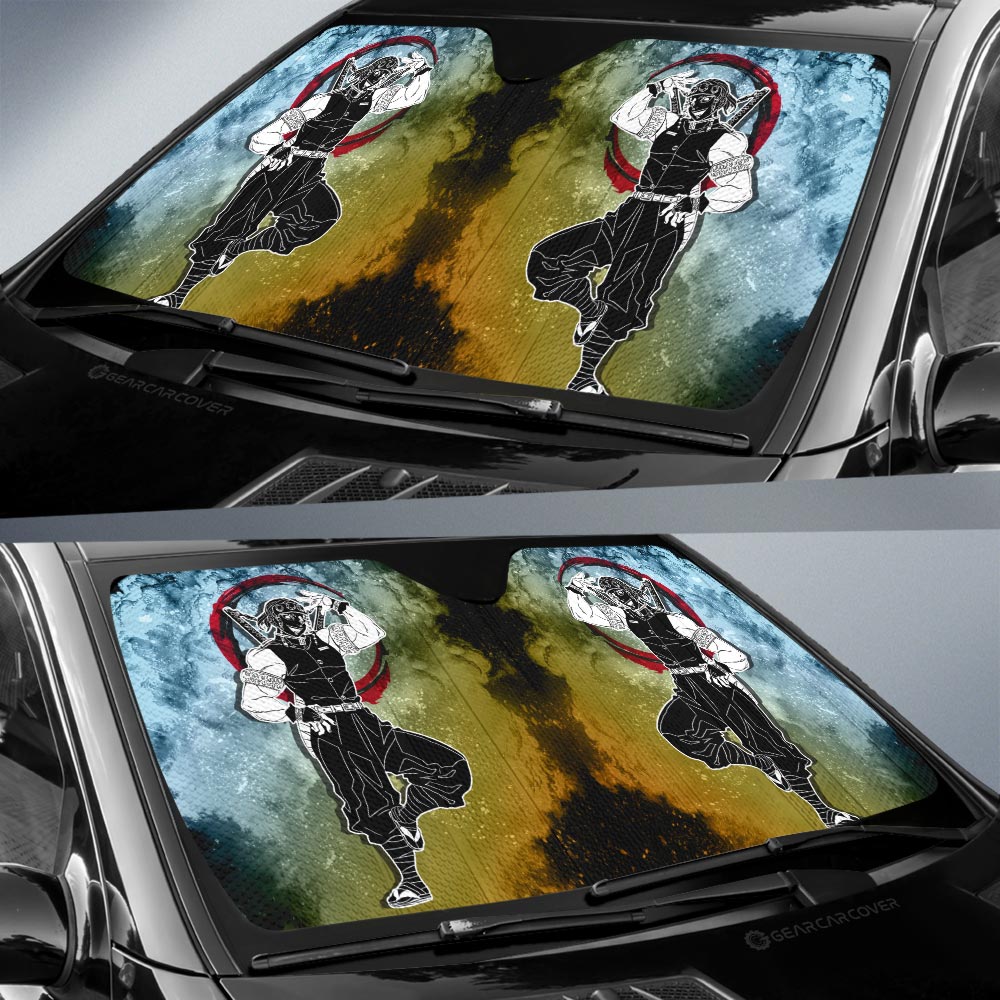 Tengen Uzui Car Sunshade Custom Car Accessories