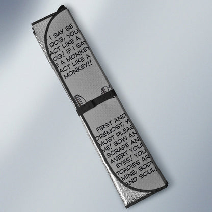 Tengen Uzui Car Sunshade Custom Mix Mangas