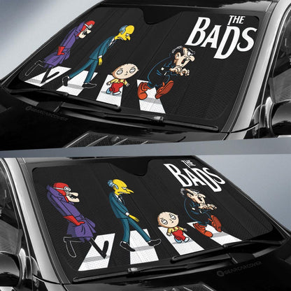 The Bads Crosswalk Car Sunshade Custom Car Accessories