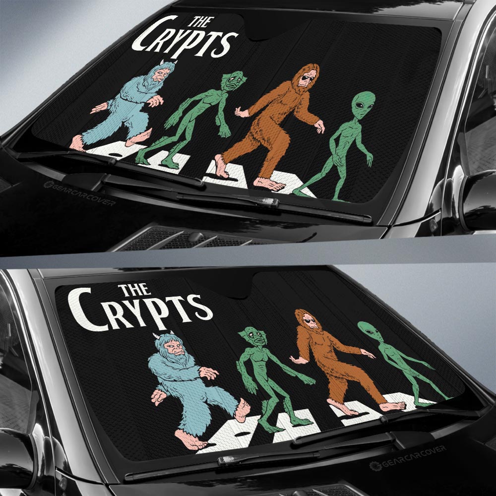 The Crypts Crosswalk Car Sunshade Custom Car Accessories