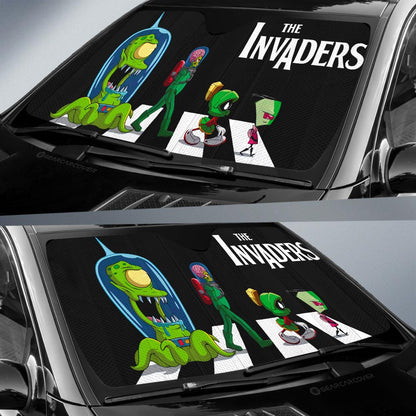 The Invaders Crosswalk Car Sunshade Custom Car Accessories